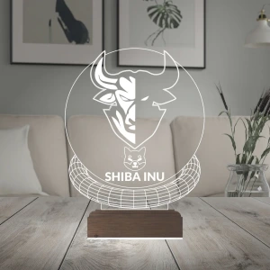Crypto Shiba Inu Coin Kripto Finans 3D Lamba - Masa Gece Lambası Crypto Shiba Inu Coin Kripto Finans 3D Lamba - Masa Gece Lambası