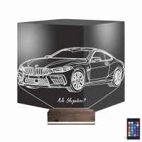 Araba Bmw M8 Kişiye Özel 3D Lamba - Masa Gece Lambası Araba Bmw M8 Kişiye Özel 3D Lamba - Masa Gece Lambası