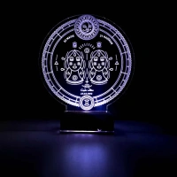 Astroloji İkizler Burcu Kişiye Özel 3D Lamba - Masa Gece Lambası