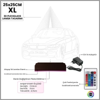 Araba Otomobil Bmw Kişiye Özel 3D Lamba - Masa Gece Lambası Araba Otomobil Bmw Kişiye Özel 3D Lamba - Masa Gece Lambası