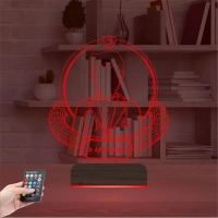 Doktor Hediye Tıp Erkek Kişiye Özel 3D Lamba - Masa Gece Lambası