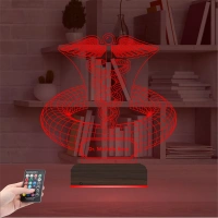 Doktor Hediye Tıp Logo Kişiye Özel 3D Lamba - Masa Gece Lambası Doktor Hediye Tıp Logo Kişiye Özel 3D Lamba - Masa Gece Lambası