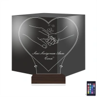 Anneler Günü Anne Bebek Hediye Kişiye Özel 3D Lamba - Masa Gece Lambası Anneler Günü Anne Bebek Hediye Kişiye Özel 3D Lamba - Masa Gece Lambası